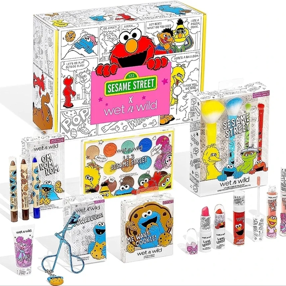 SESAME STREET x Wet n Wild PR BOX -  LIMITED EDITION, Entire collection - Picture 2 of 13